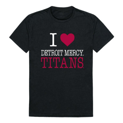 I Love UDM University of Detroit Mercy Titans T-Shirt-Campus-Wardrobe
