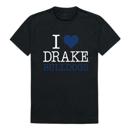 I Love Drake University Bulldogs T-Shirt-Campus-Wardrobe