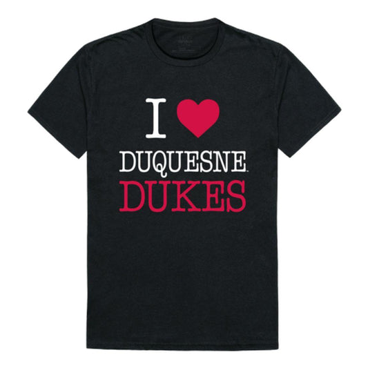 I Love Duquesne University Dukes T-Shirt-Campus-Wardrobe