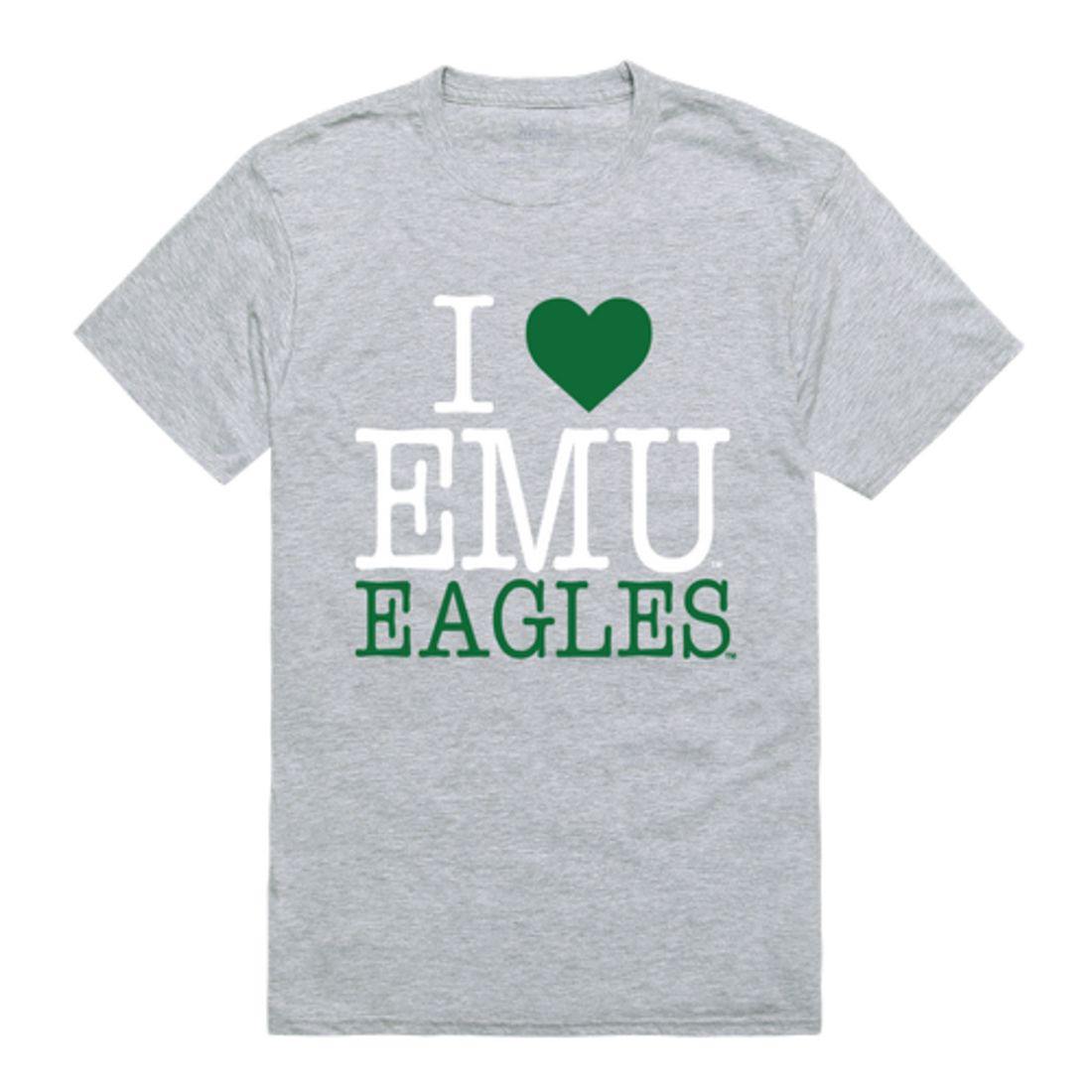 I Love EMU Eastern Michigan University Eagles T-Shirt-Campus-Wardrobe