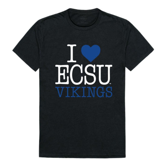 I Love ECSU Elizabeth City State University Vikings T-Shirt-Campus-Wardrobe