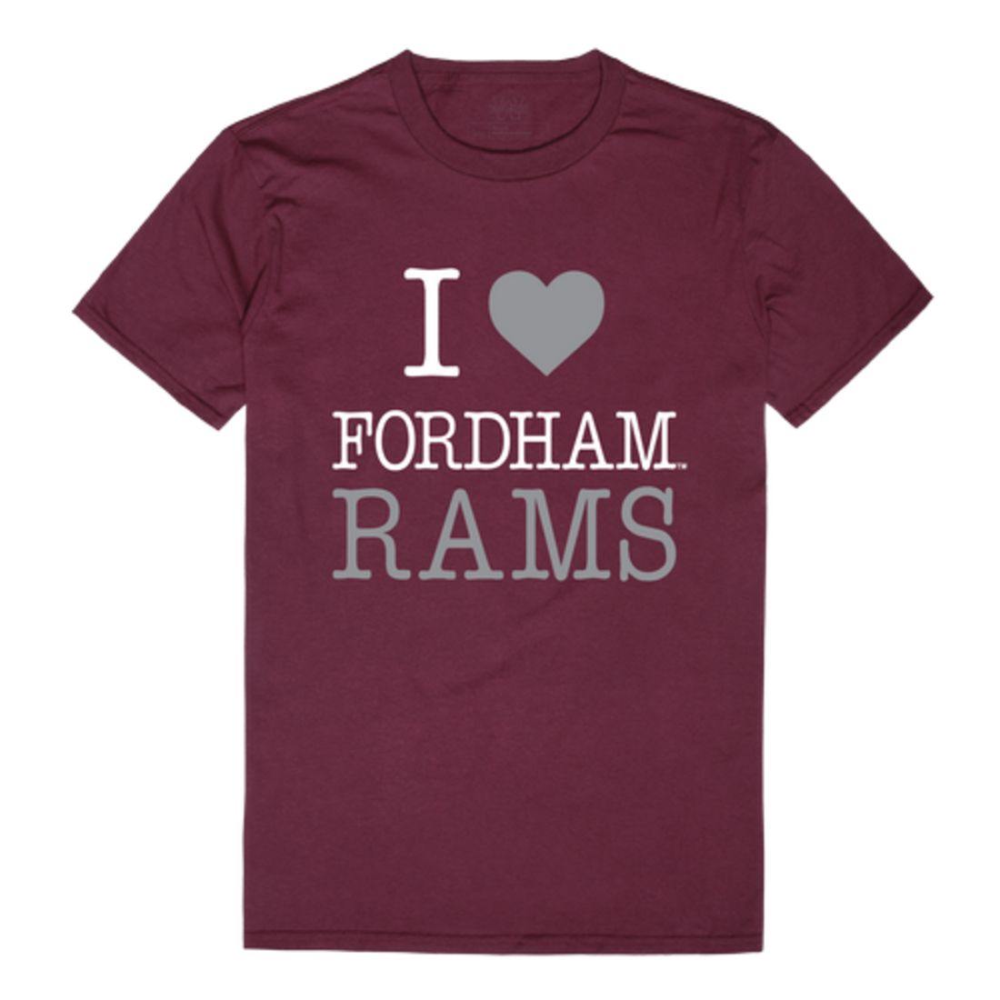 I Love Fordham University Rams T-Shirt-Campus-Wardrobe