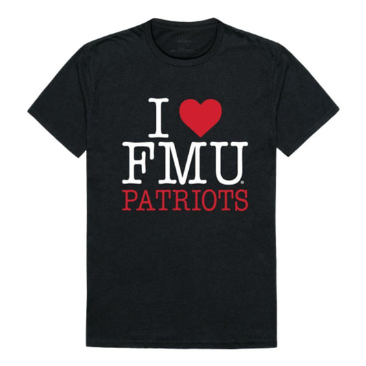 I Love FMU Francis Marion University Patriots T-Shirt-Campus-Wardrobe