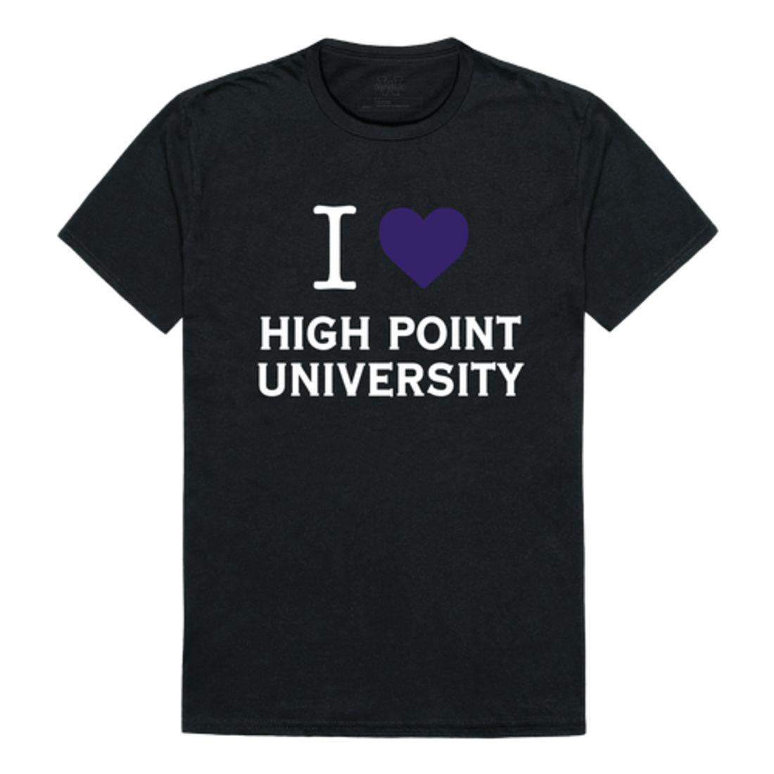 I Love HPU High Point University Panthers T-Shirt-Campus-Wardrobe