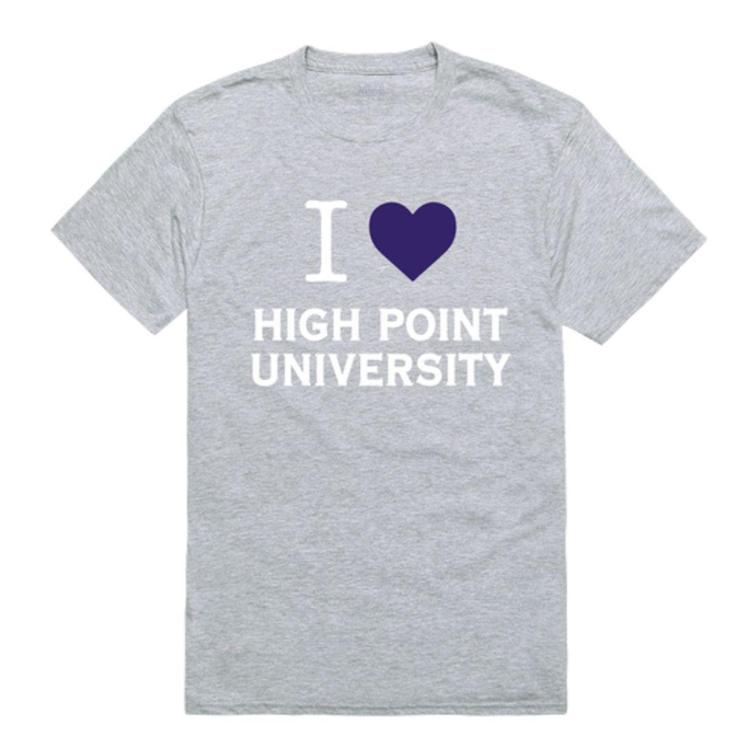 I Love HPU High Point University Panthers T-Shirt-Campus-Wardrobe