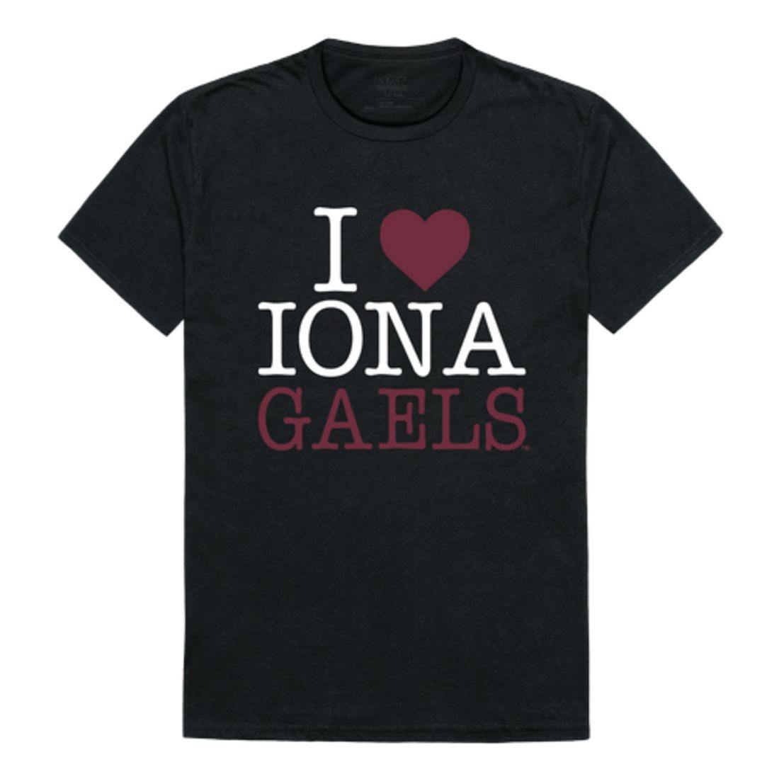 I Love Iona College Gaels T-Shirt-Campus-Wardrobe