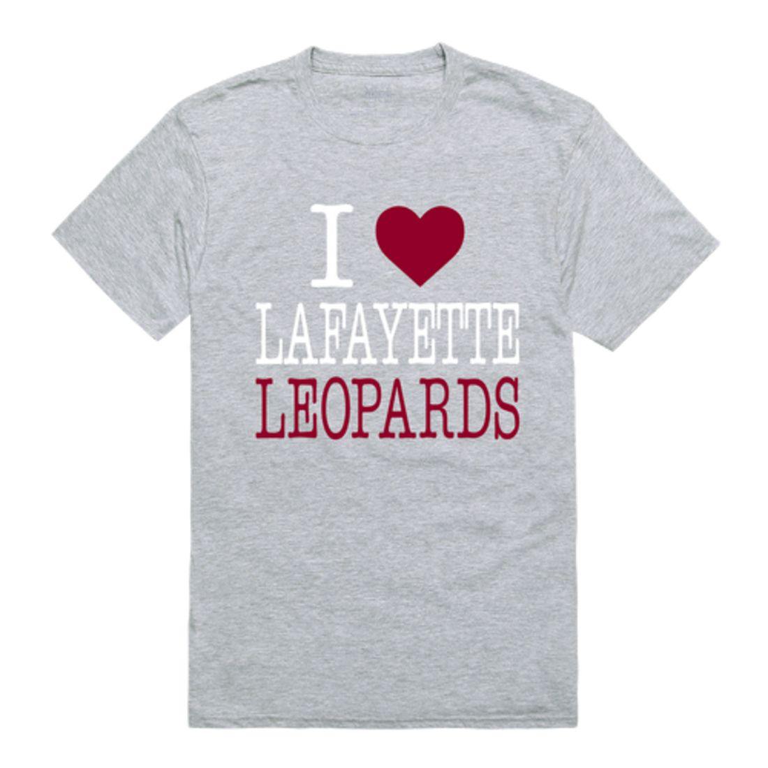 I Love Lafayette College Leopards T-Shirt-Campus-Wardrobe