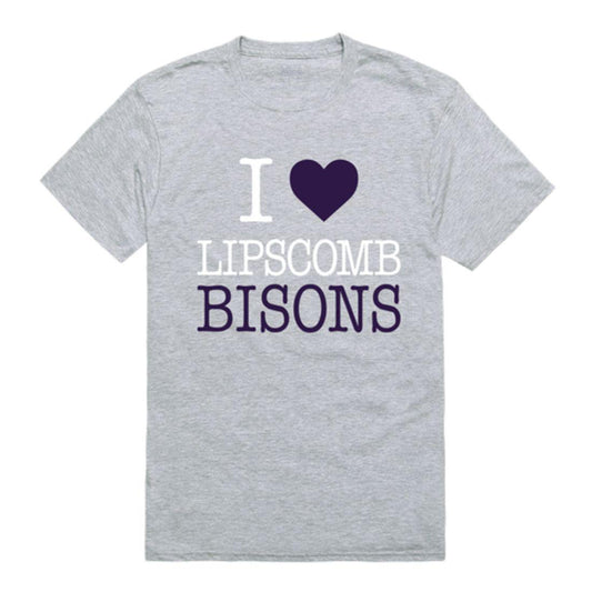 I Love Lipscomb University Bisons T-Shirt-Campus-Wardrobe