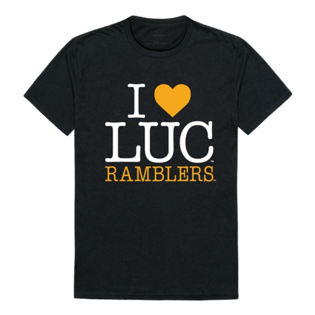 I Love LUC Loyola University Chicago Ramblers T-Shirt-Campus-Wardrobe
