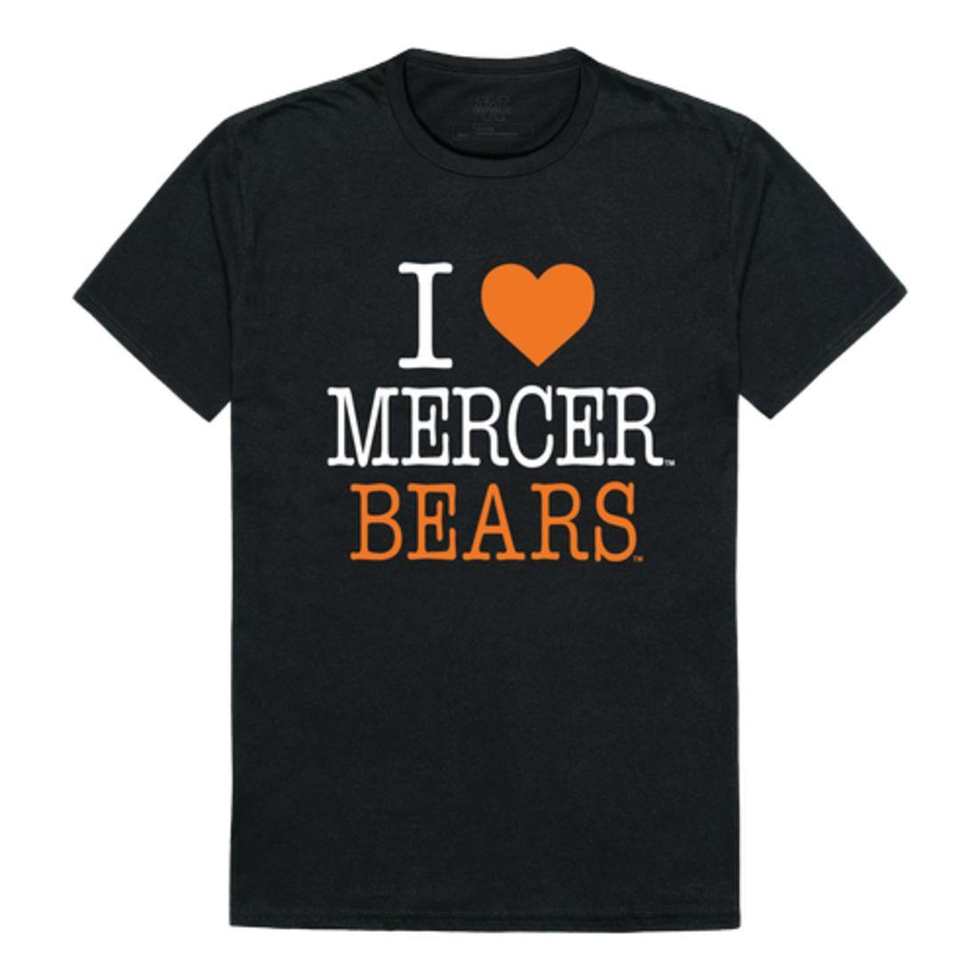 I Love Mercer University Bears T-Shirt-Campus-Wardrobe