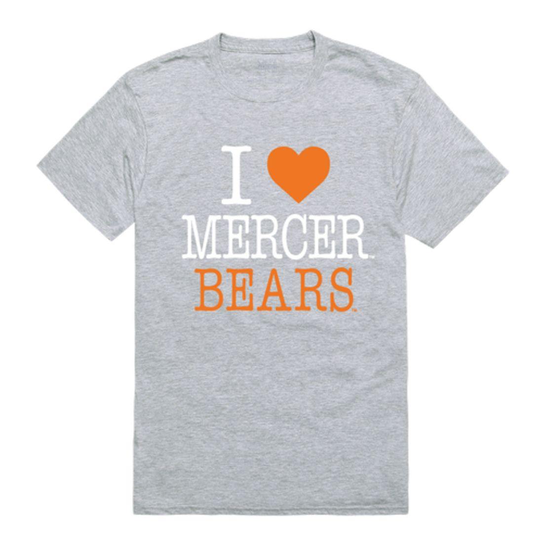 I Love Mercer University Bears T-Shirt-Campus-Wardrobe