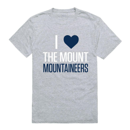 I Love Mount St Mary's University Mountaineers T-Shirt-Campus-Wardrobe
