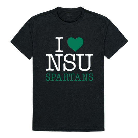 I Love NSU Norfolk State University Spartans T-Shirt-Campus-Wardrobe