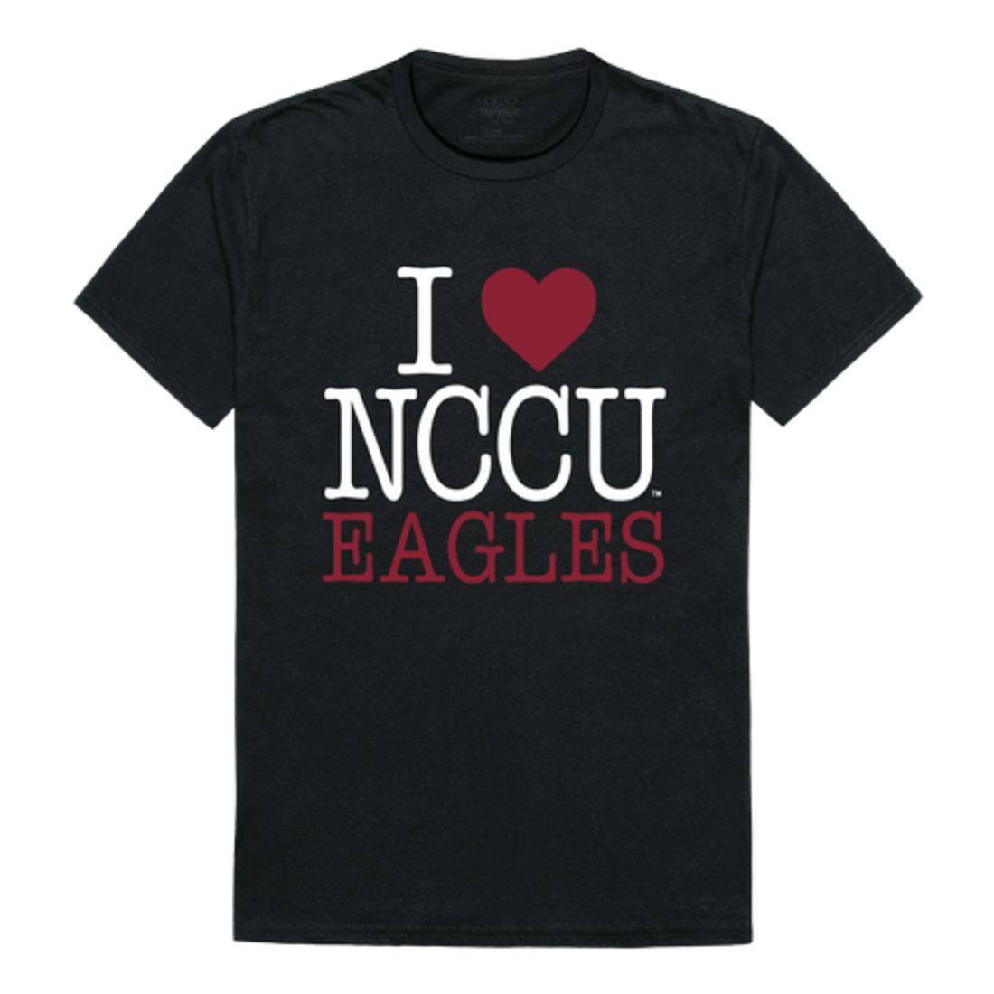 I Love NCCU North Carolina Central University Eagles T-Shirt-Campus-Wardrobe