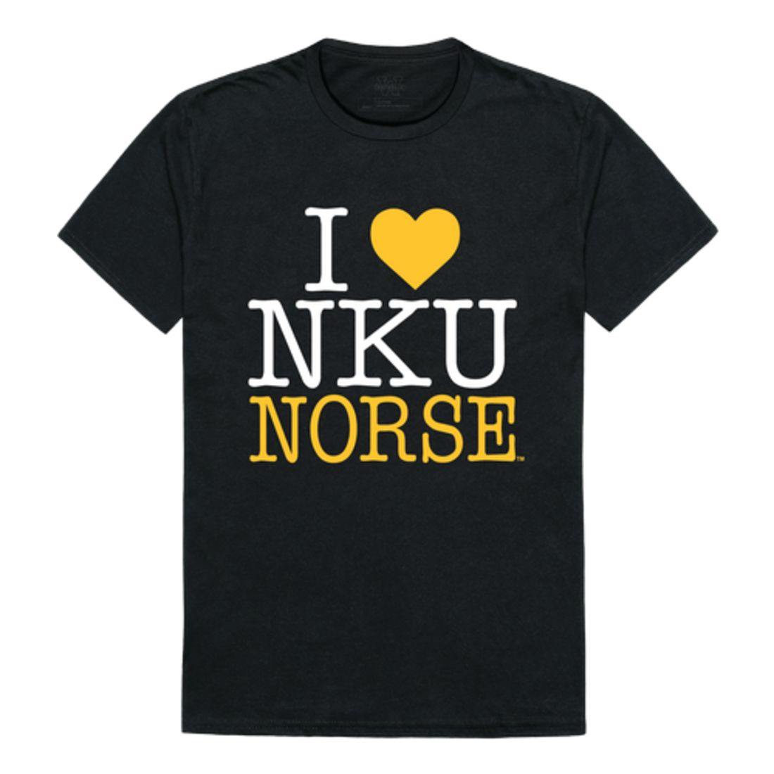 I Love NKU Northern Kentucky University Norse T-Shirt-Campus-Wardrobe