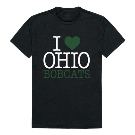 I Love Ohio University Bobcats T-Shirt-Campus-Wardrobe