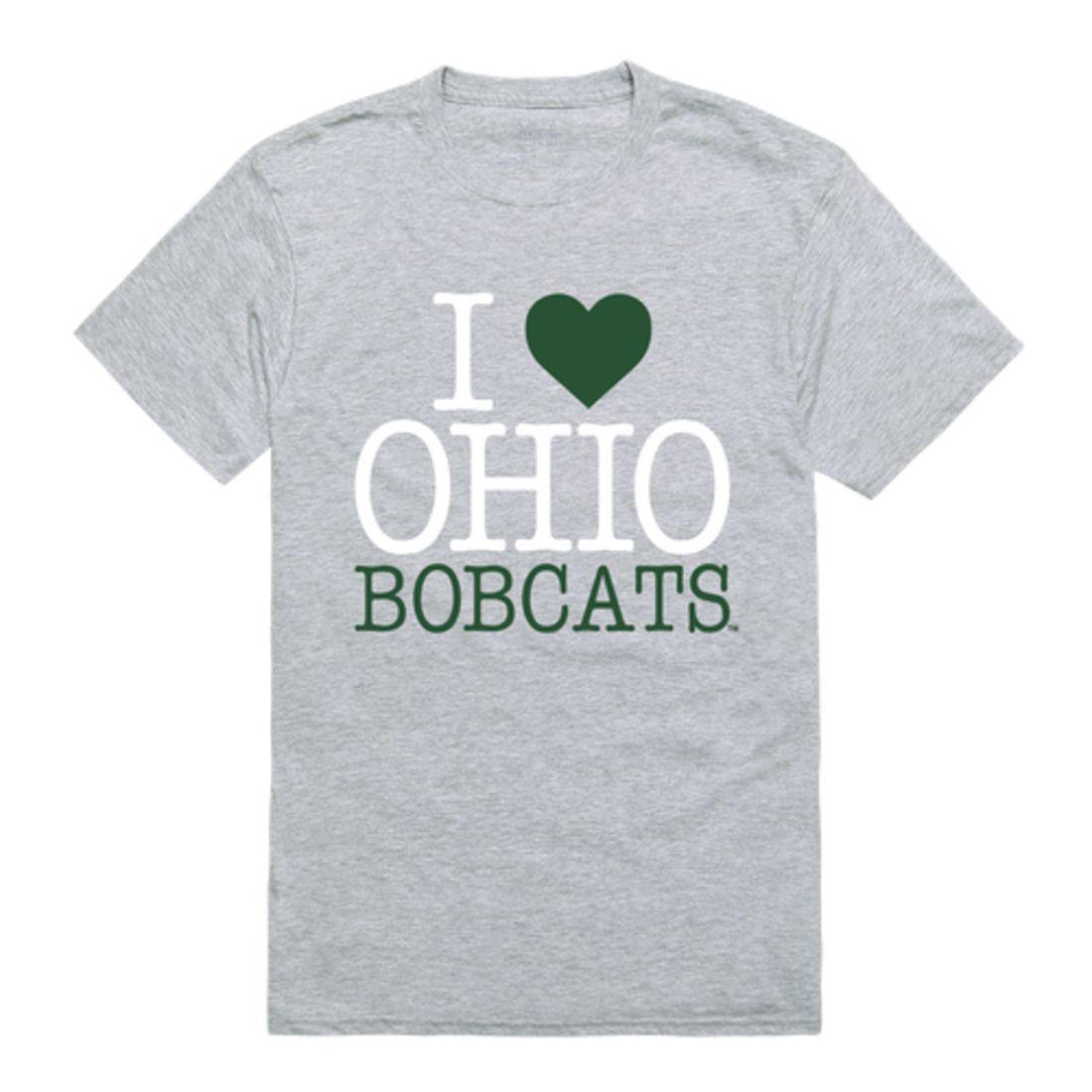 I Love Ohio University Bobcats T-Shirt-Campus-Wardrobe