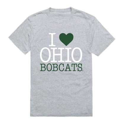 I Love Ohio University Bobcats T-Shirt-Campus-Wardrobe