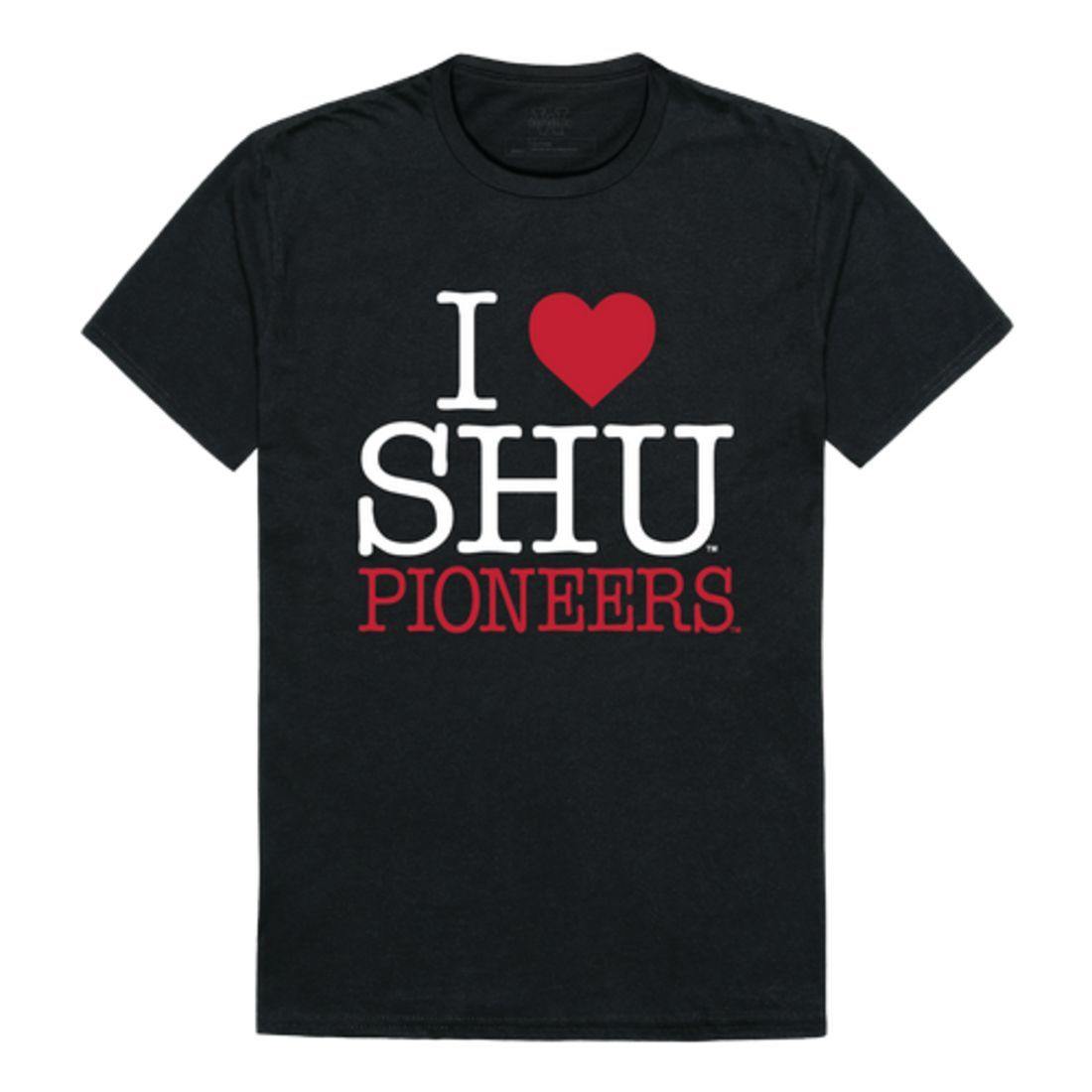 I Love SacHeart University Pioneers T-Shirt-Campus-Wardrobe