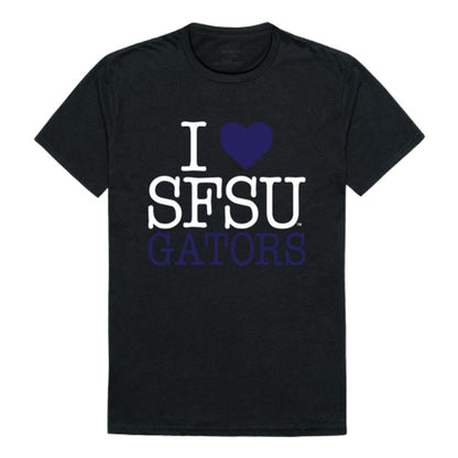 I Love SFSU San Francisco State University Gators T-Shirt-Campus-Wardrobe