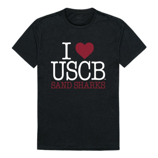 I Love USCB University of South Carolina Beaufort Sand Sharks T-Shirt-Campus-Wardrobe