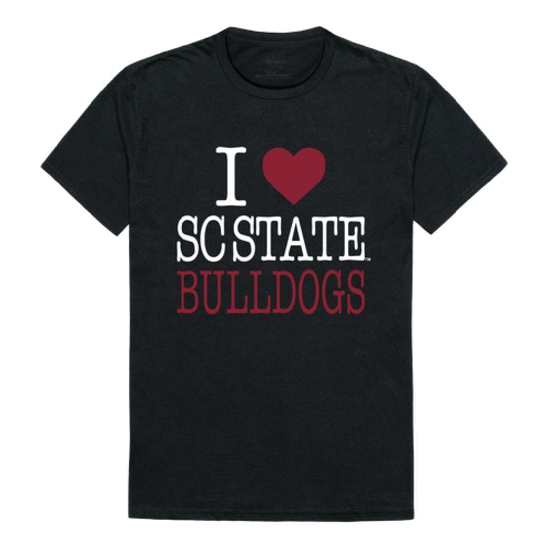 I Love South Carolina State University Bulldogs T-Shirt-Campus-Wardrobe