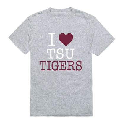 I Love TSU Texas Southern University Tigers T-Shirt-Campus-Wardrobe