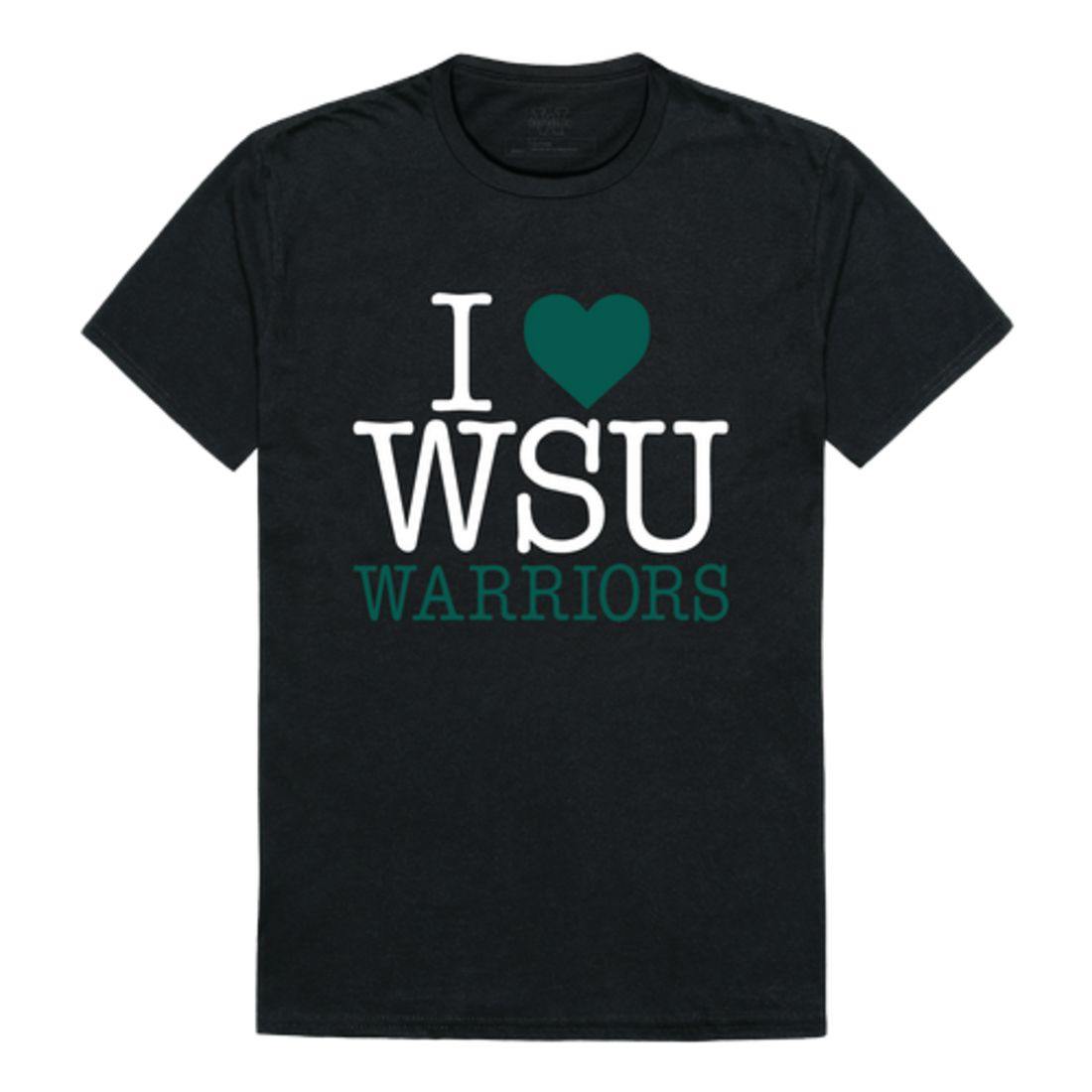 I Love Wayne State University Warriors T-Shirt-Campus-Wardrobe