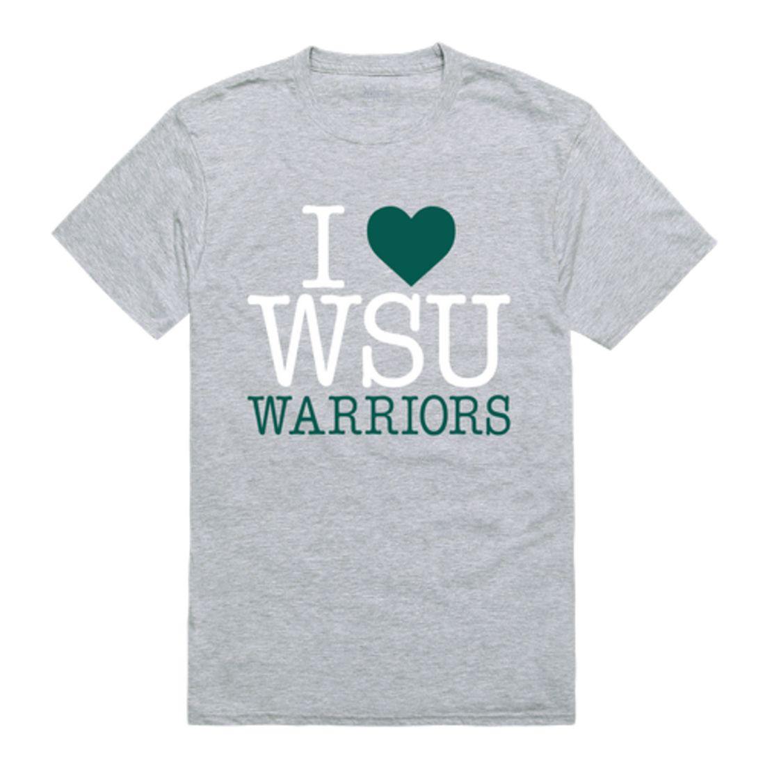 I Love Wayne State University Warriors T-Shirt-Campus-Wardrobe