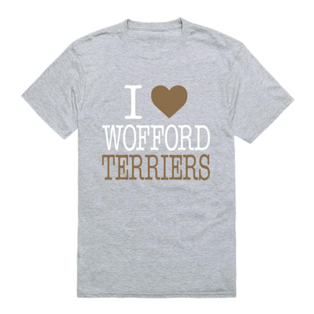 I Love Wofford College Terriers T-Shirt-Campus-Wardrobe