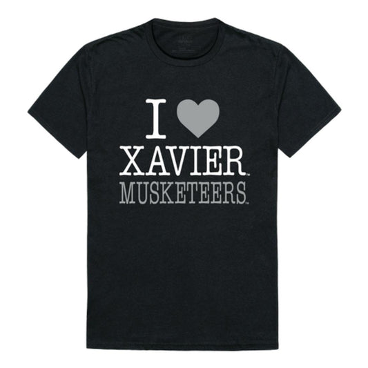 I Love Xavier University Musketeers T-Shirt-Campus-Wardrobe