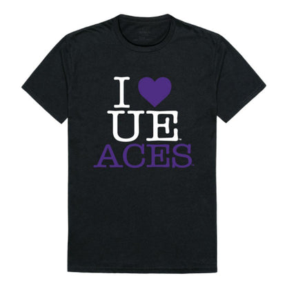 I Love University of Evansville Purple Aces T-Shirt-Campus-Wardrobe