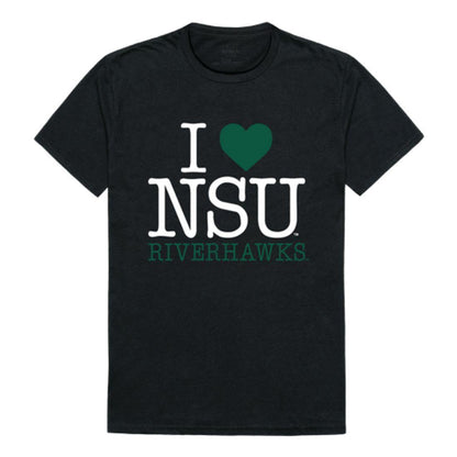 I Love NSU Northeastern State University RiverHawks T-Shirt-Campus-Wardrobe
