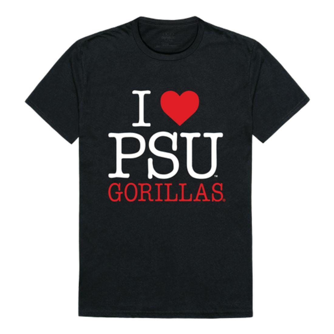 I Love Pittsburg State University Gorillas T-Shirt-Campus-Wardrobe