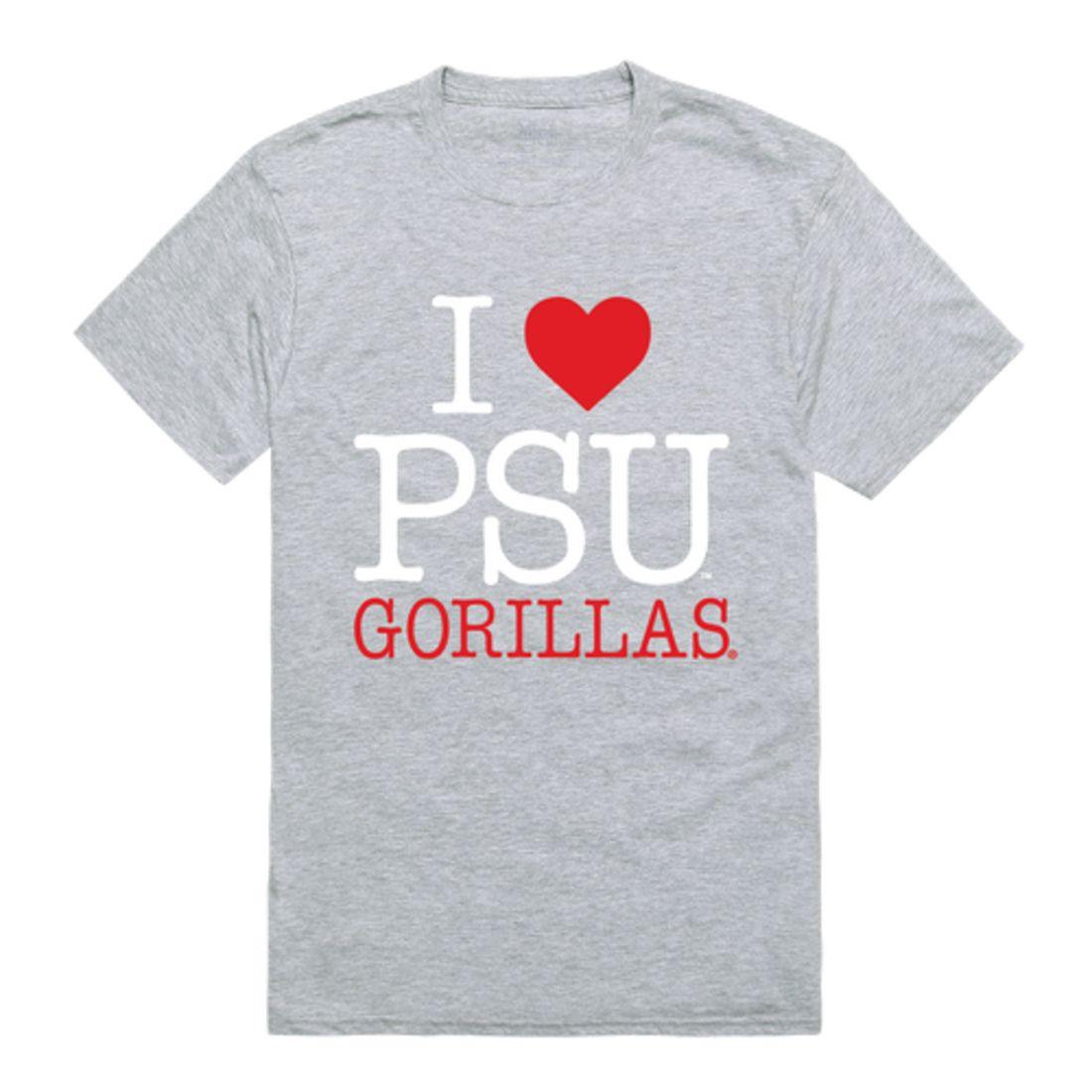 I Love Pittsburg State University Gorillas T-Shirt-Campus-Wardrobe