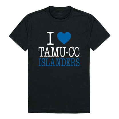 I Love TAMUCC Texas A&M University Corpus Christi Islanders T-Shirt-Campus-Wardrobe