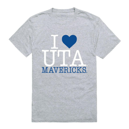 I Love UTA University of Texas at Arlington Mavericks T-Shirt-Campus-Wardrobe