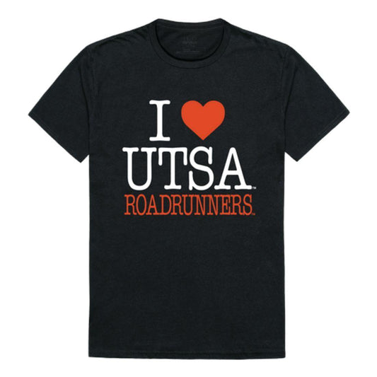 I Love UTSA University of Texas at San Antonio Roadrunners T-Shirt-Campus-Wardrobe