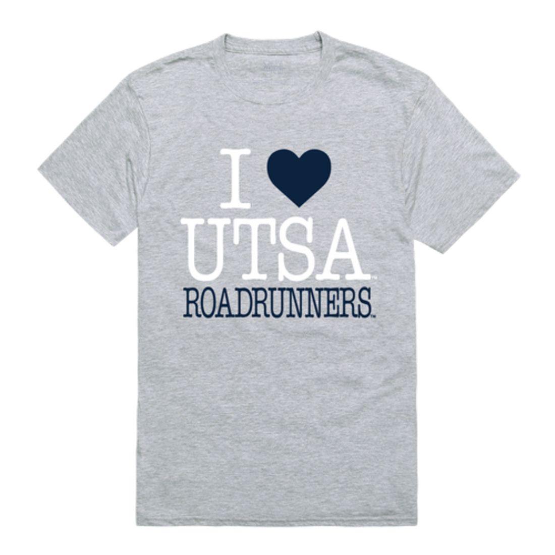 I Love UTSA University of Texas at San Antonio Roadrunners T-Shirt-Campus-Wardrobe