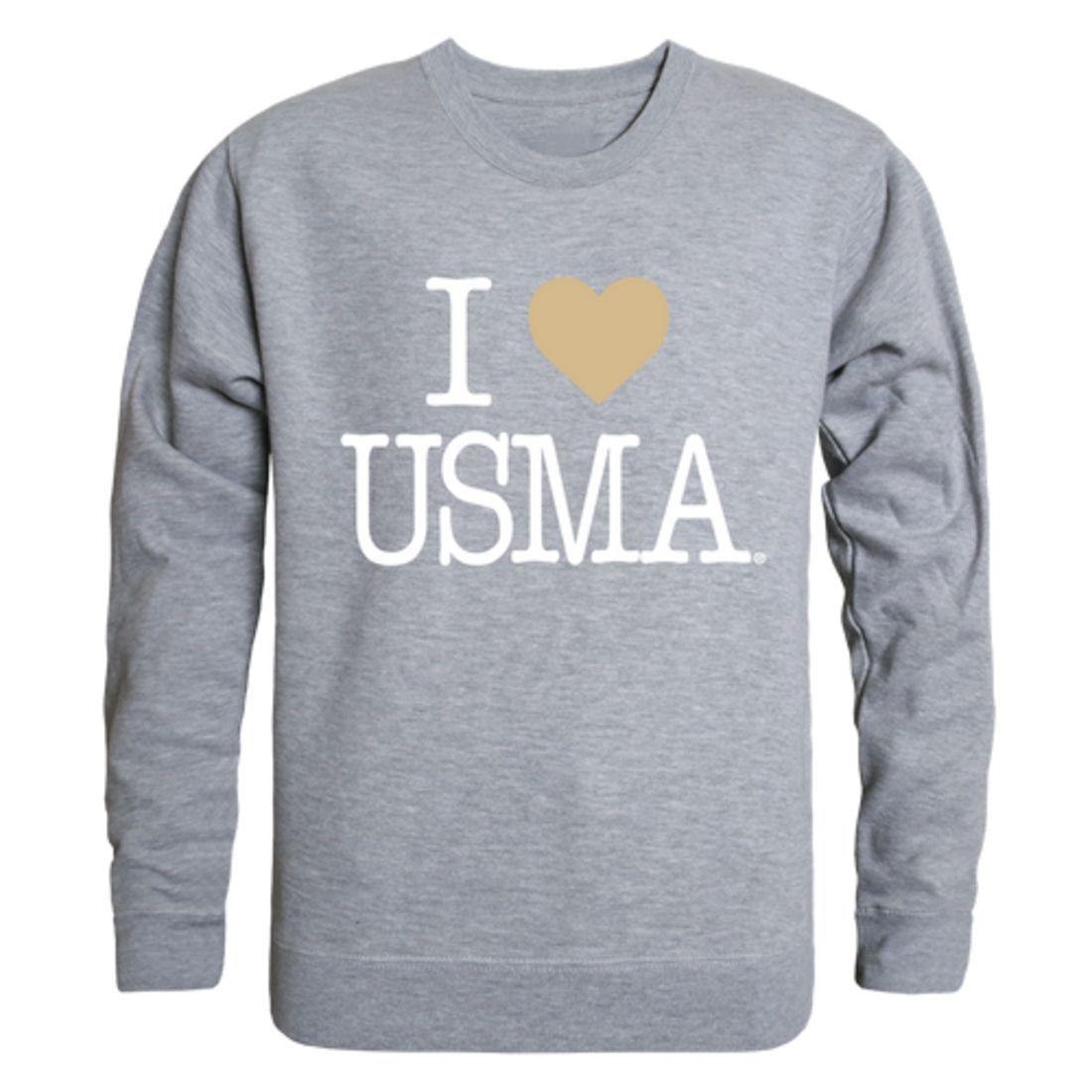 I Love USMA United States Military Academy West Point Army Nights Crewneck Pullover Sweatshirt Sweater-Campus-Wardrobe