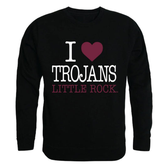 I Love Arkansas at Little Rock Trojans Crewneck Pullover Sweatshirt Sweater-Campus-Wardrobe
