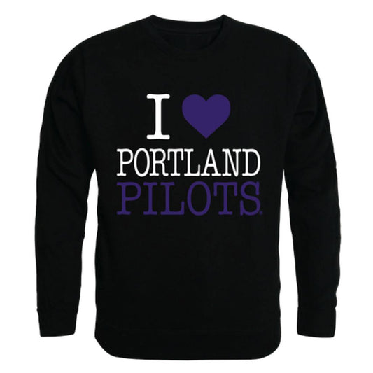I Love UP University of Portland Pilots Crewneck Pullover Sweatshirt Sweater-Campus-Wardrobe