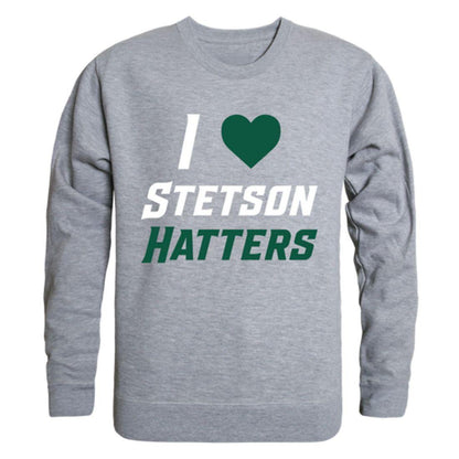 I Love Stetson University Hatters Crewneck Pullover Sweatshirt Sweater-Campus-Wardrobe
