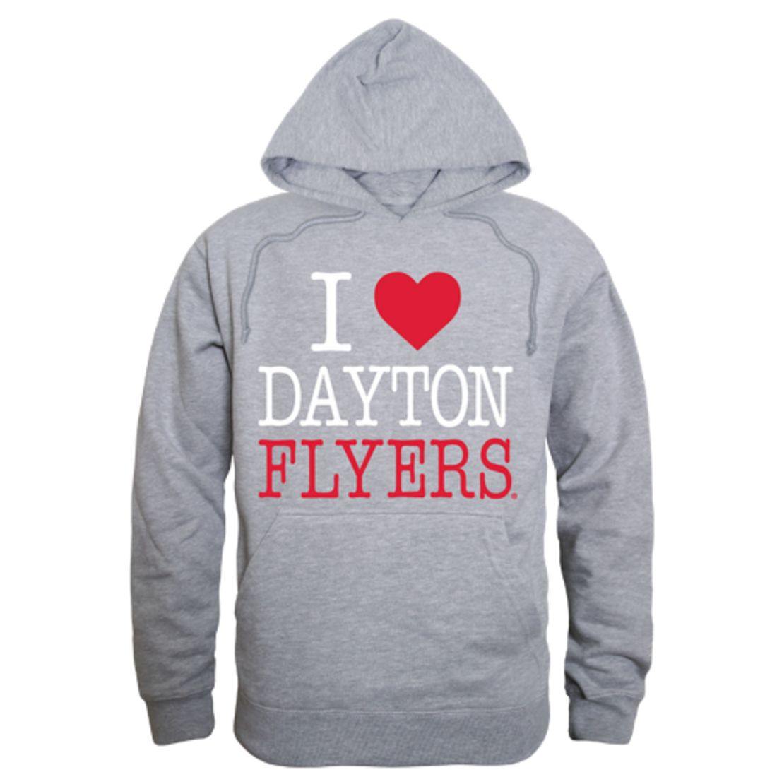 I Love UD University of Dayton Flyers Hoodie Sweatshirt-Campus-Wardrobe