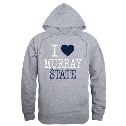 I Love MSU Murray State University Racers Hoodie Sweatshirt-Campus-Wardrobe