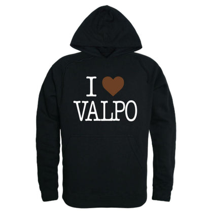 I Love Valparaiso University Crusaders Hoodie Sweatshirt-Campus-Wardrobe