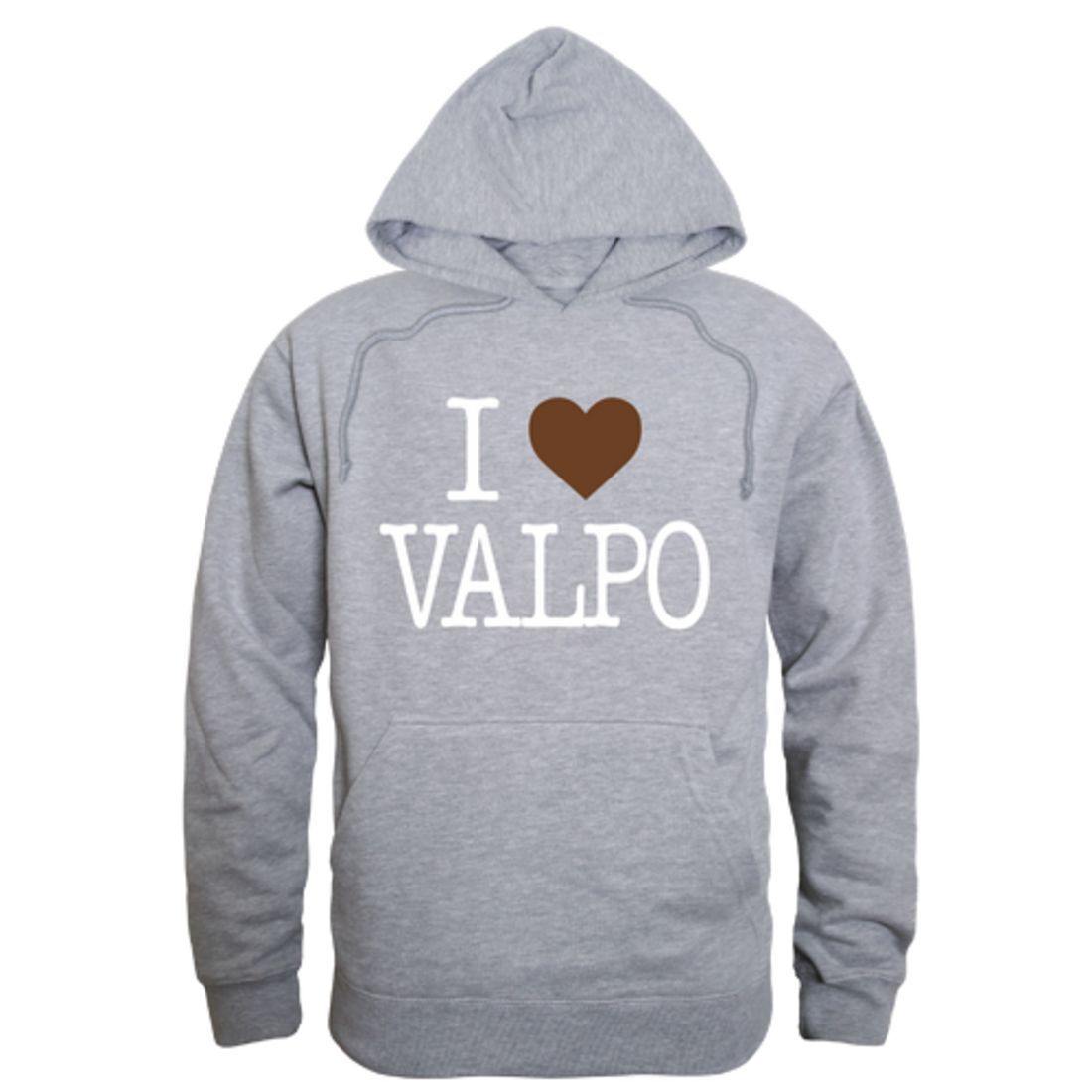 I Love Valparaiso University Crusaders Hoodie Sweatshirt-Campus-Wardrobe