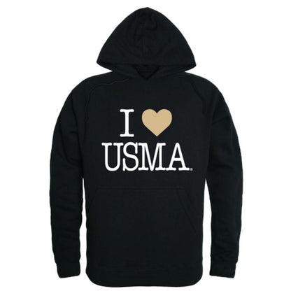 I Love USMA United States Military Academy West Point Army Nights Hoodie Sweatshirt-Campus-Wardrobe