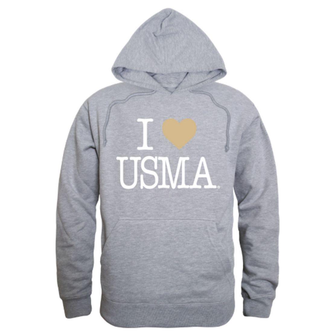 I Love USMA United States Military Academy West Point Army Nights Hoodie Sweatshirt-Campus-Wardrobe