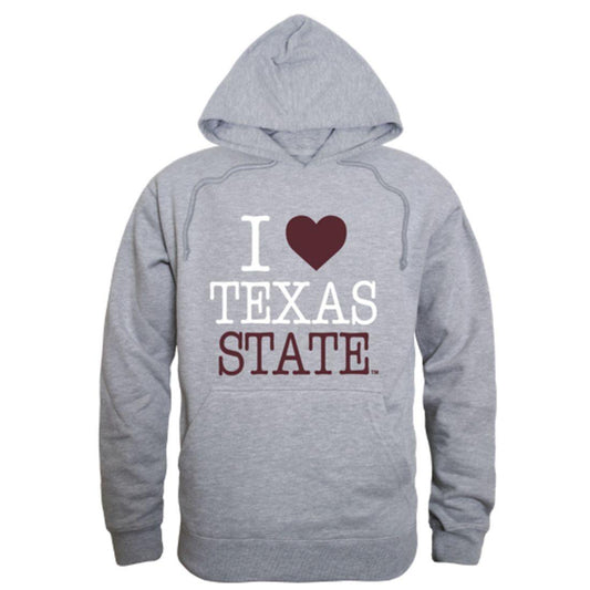 I Love Teas State University Bobcats Hoodie Sweatshirt-Campus-Wardrobe